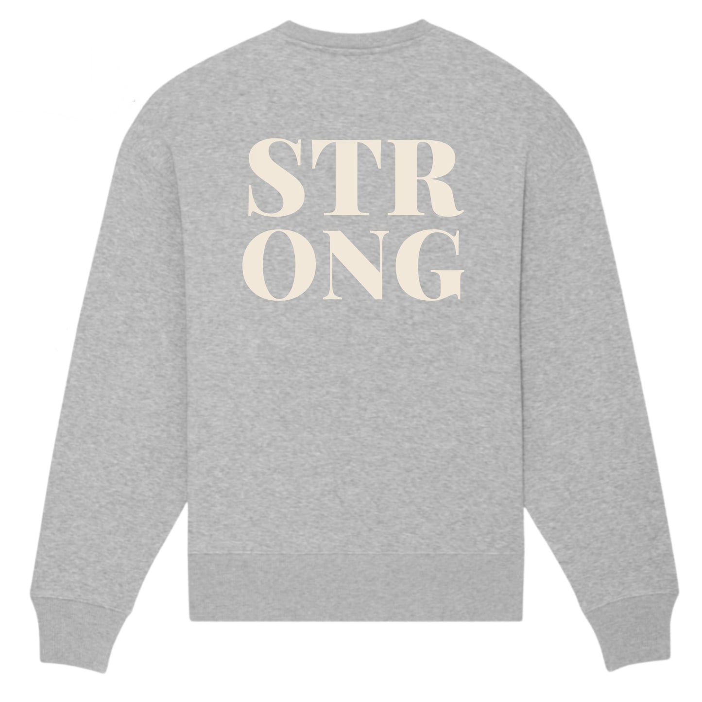 Sweatshirt - STRONG - Light Grey